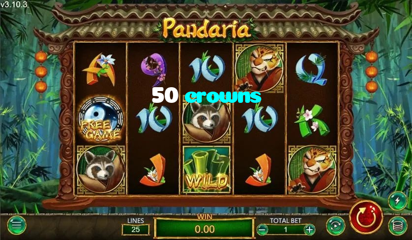 50 crowns casino presented on mobile device in Pakistan with slots and live games